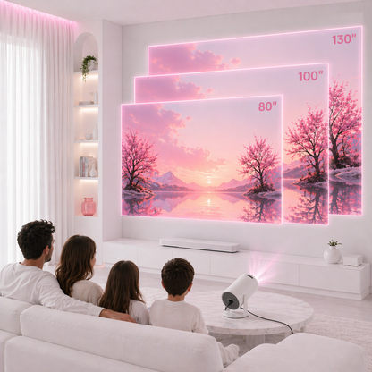 PROTIVO™ Smart Projektor 8K | Kino Domowe w Każdym Pomieszczeniu